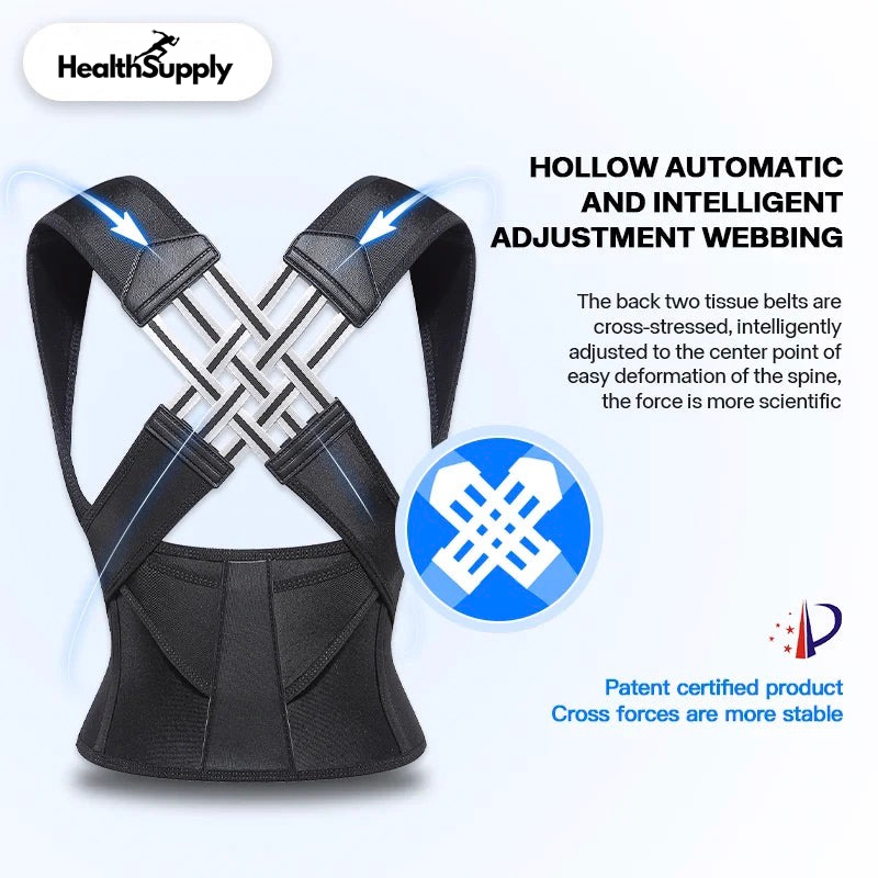 HealthSupply® Adjustable Posture Corrector